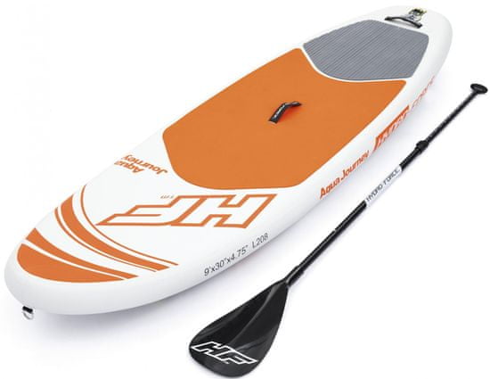 Bestway 65302 Paddleboard Aqua Journey 274×76×15 cm bílá/oranžová