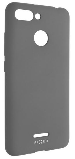 FIXED Zadní silikonový kryt Story pro Xiaomi Redmi 6, šedý FIXST-327-GR