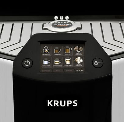 Krups EA907D31 gőzfúvóka automata tisztítása, egyszerű kezelés
