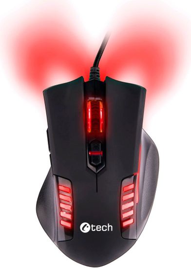 C-Tech Empusa, červené LED (GM-17) - zánovní