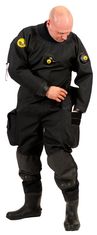 VIKING TRELLEBORG Oblek suchý VTS POLYESTER - zadní zip s latexovou kuklou, LGE