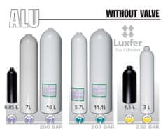 LUXFER Lahev hliníková 0,85 L průměr 70 mm 200 Bar