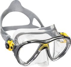 Cressi Maska BIG EYES EVOLUTION, potápěčské brýle, transparentní/žlutá