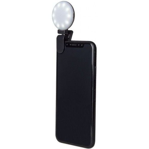 Celly Přisvětlovací světlo pro selfie CLICKLIGHTBK, černé