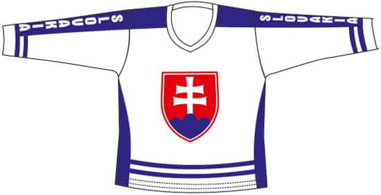 Sportteam Hokejový dres SR 3, bílý