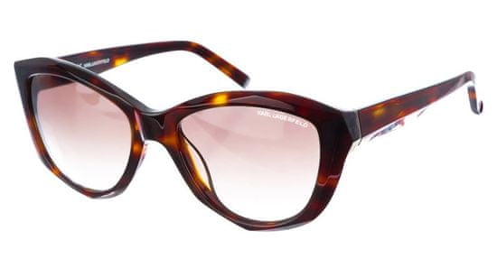 Karl Lagerfeld dámské hnědé sluneční brýle - rozbaleno