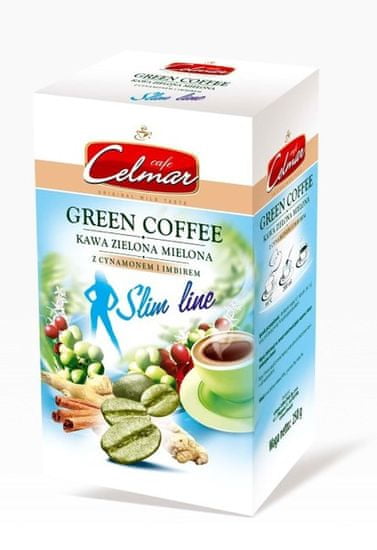 Celmar Mletá zelená káva se zázvorem, 250 g
