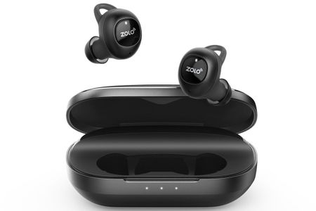 Sluchátka Anker Zolo Liberty+ bezdrátová Bluetooth sluchátka potažená grafenem dokonalá kvalita zvuku 3,5 h výdrž baterie powerbanka pouzdro
