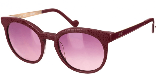 Liu Jo dámské vínové sluneční brýle