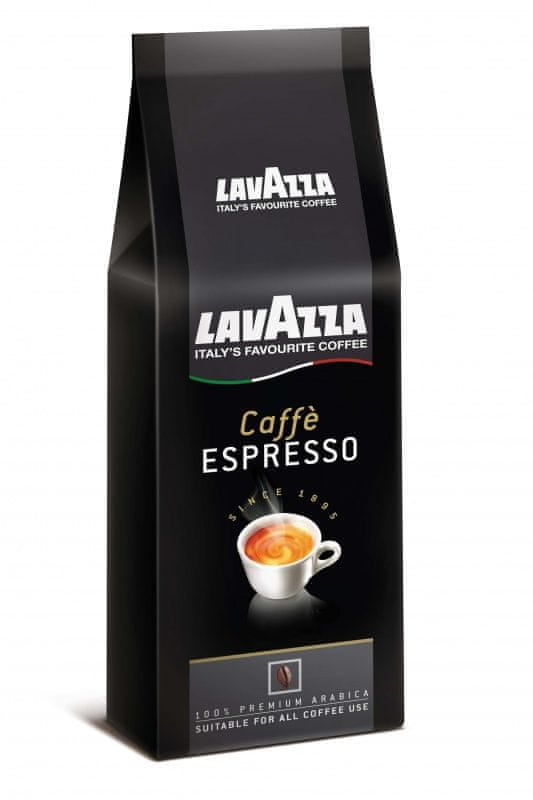 Lavazza Espresso 100% Arabica 250g, zrnková káva EXPIRACE 30/09/2022