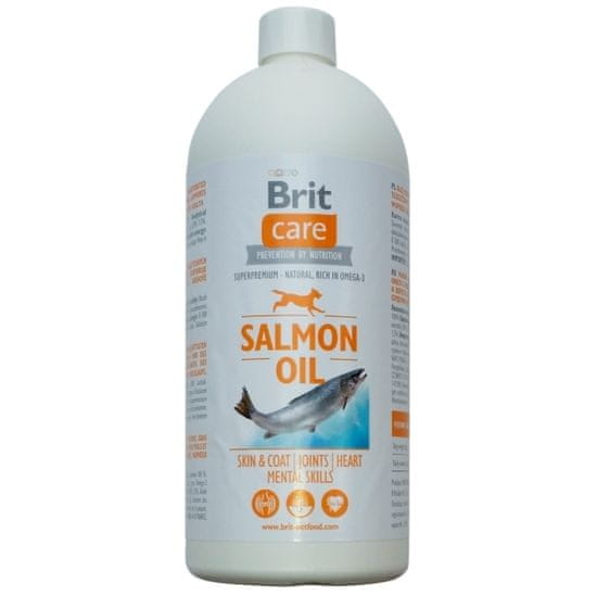 Brit Care Salmon Oil lososový olej 1000 ml