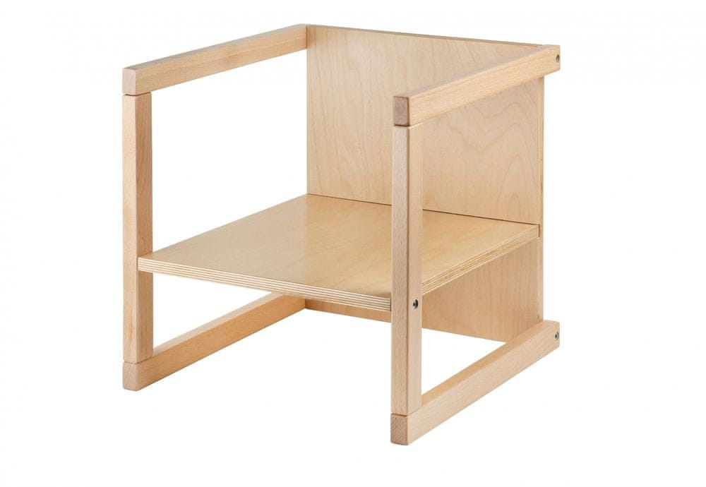 Wood Partner Dětská židle WENDY 3v1 natur/lak