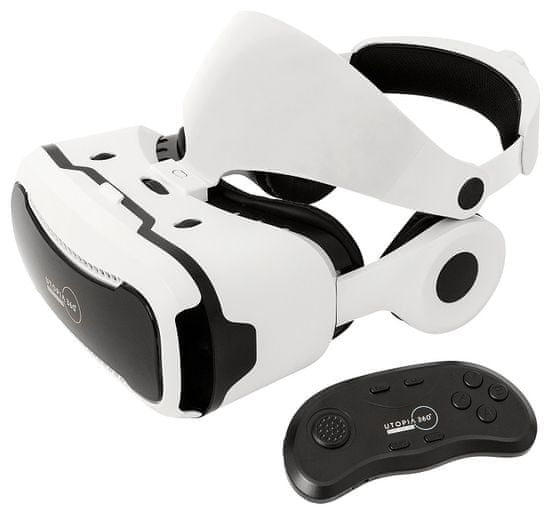 Retrak VR Headset Utopia 360 Elite Edition - s BT ovladačem a sluchátky ETVRPROH