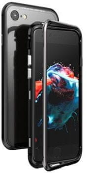 Luphie CASE Luphie Magneto Hard Case Glass Black/Crystal pro iPhone 7/8 2441689