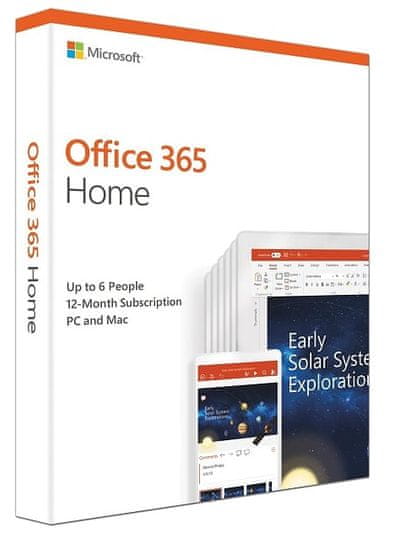 Microsoft Office 365 Home EN verze (6GQ-01076)
