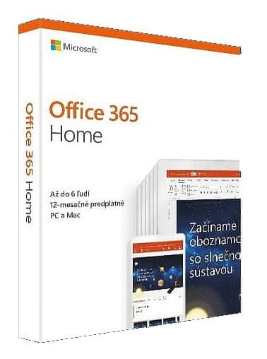 Microsoft Office 365 Home SK verze (6GQ-01048)