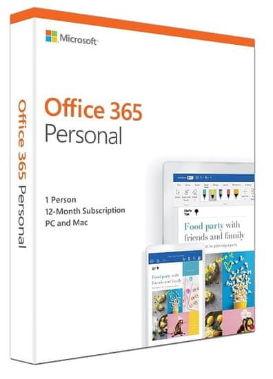 Microsoft Office 365 Personal EN verze (QQ2-00790)