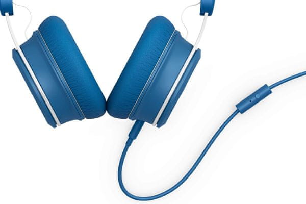  Energy Sistem Headphones Urban 3 levehető vezetékes fejhallgató lágy fülhallgató párnákkal és egy fémszerkezeti mikrofon kihangosítóval rendelkezik 