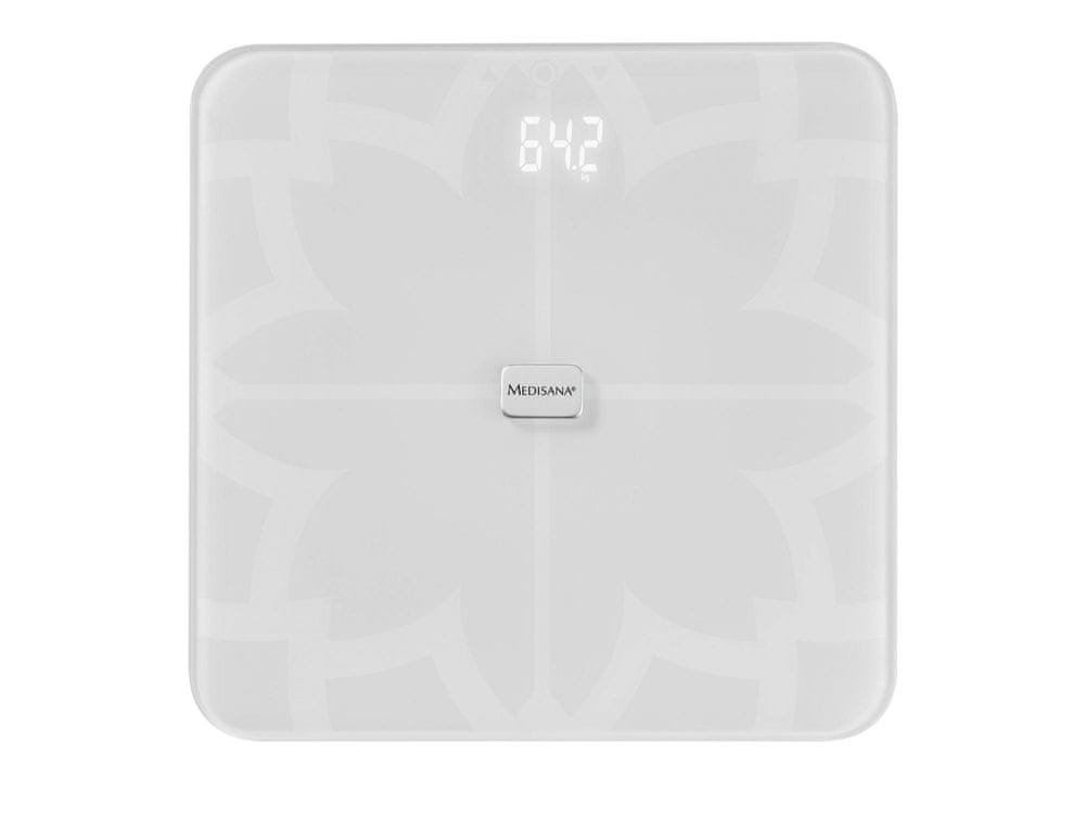 Medisana 40511 BS 450 Osobní váha s analýzou a Bluetooth, bílá