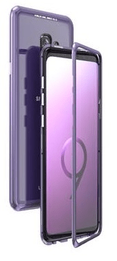 Luphie CASE Luphie Magneto Hard Case Glass Purple pro Samsung G960 Galaxy S9 2441706