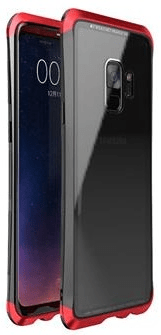 Luphie CASE Double Dragon Aluminium Hard Case Black/Red pro Samsung G960 Galaxy S9 2441743