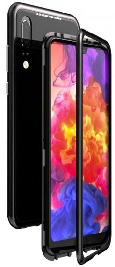 Luphie CASE Luphie Magneto Hard Case Glass Black/Crystal pro Huawei P20 2441714