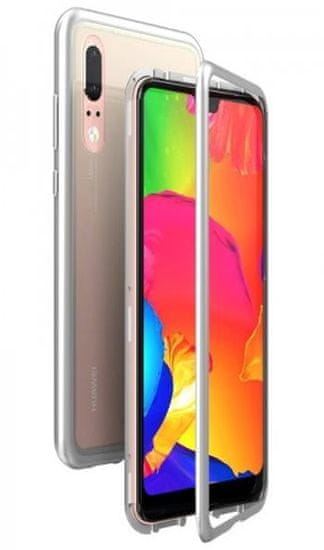 Luphie CASE Luphie Magneto Hard Case Glass Silver/Crystal pro Huawei P20 2441724