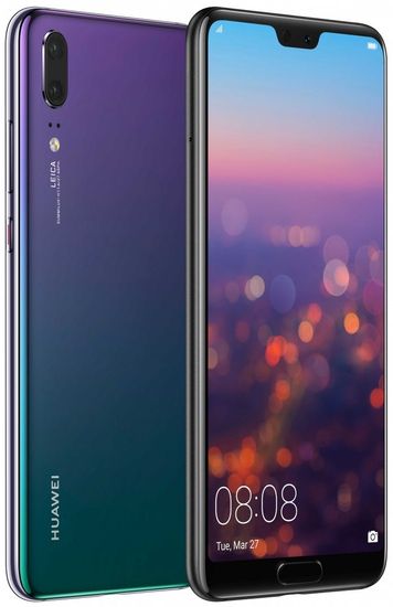 Huawei P20, Dual SIM, Purple - zánovní