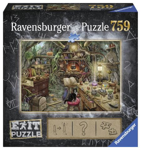 Levně Ravensburger Exit Puzzle: Kouzelnická kuchyně 759 dílků