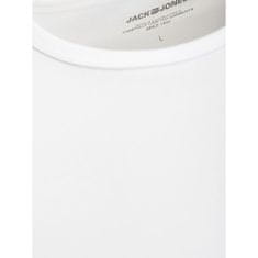 Jack&Jones 2 PACK - pánské triko JACBASIC Regular Fit 12133913 White (Velikost L)