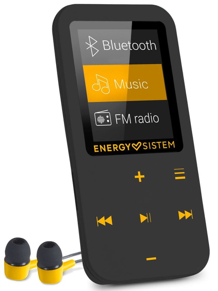 Energy Sistem MP4 Touch BT, 16384, jantarová/černá - použité