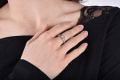 Brilio Silver Stříbrný zásnubní prsten 426 001 00416 04 (Obvod 52 mm)
