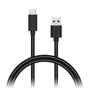 Connect IT Wirez USB-C - USB-A 3.1 Gen 1, černý, 2 m CI-1178