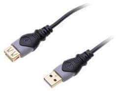 Connect IT Wirez USB-A (M) - USB-A (F), prodlužovací, 1,8 m CI-484