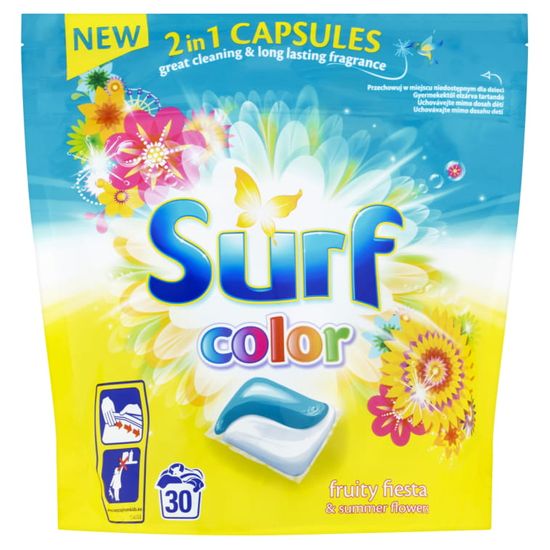 Surf Color duo-kapsle fruity fiesta 30 pracích dávek