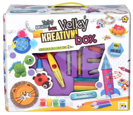 Mac Toys Velký kreativní box - rozbaleno