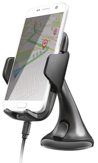 Trust YUDO10 Wireless Fast-charging Car Phone Holder 23133