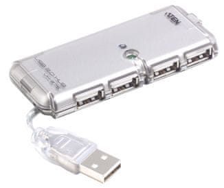 Levně PremiumCord USB 2.0 HUB 4-portový bez napájení