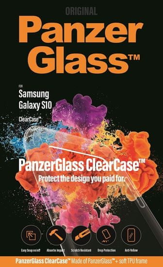 PanzerGlass ClearCase pro Samsung Galaxy S10 195