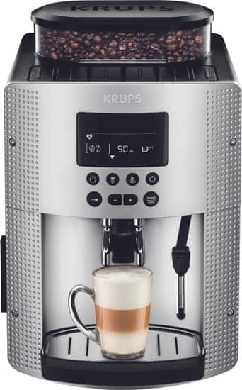Krups automatický kávovar EA 815E Espresseria Auto Pisa S line + Autocappuccino XS6000 - použité