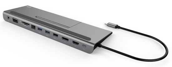 I-TEC USB-C 4K Metal Low Profile dokovací stanice PD 85 W C31FLATDOCKPDPLUS - rozbaleno