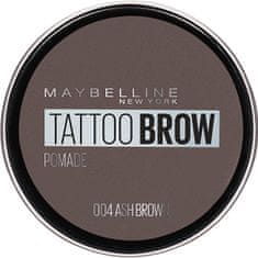 Maybelline Gelová pomáda na obočí Tattoo Brow (Pomade) 4 g (Odstín 004 Ash Brown)