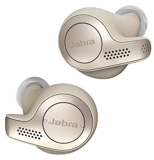 Jabra Bluetooth handsfree hudební Elite 65t, zlatobéžové 100-99000001-60