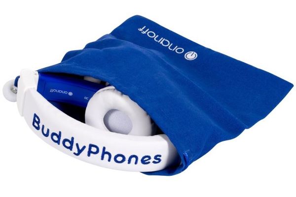 buddyphones Inflight slúchadlá bezdrôtové detské 3 režimy počúvania nastaviteľné decibely letecký režim zlepšenie reči