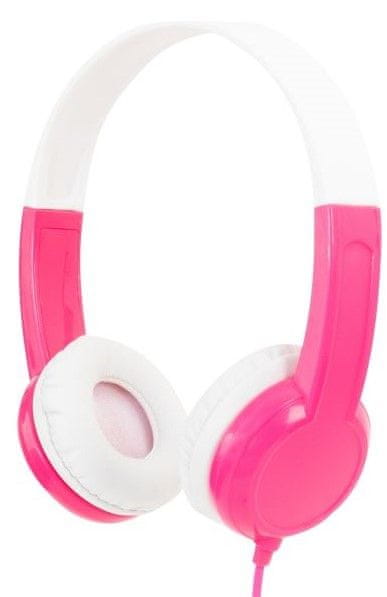 Levně BuddyPhones Discover sluchátka, růžová