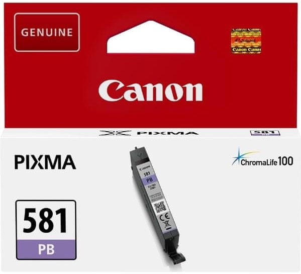 Levně Canon CLI-581PB, fotografická modrá (2107C001)