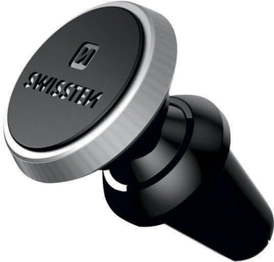 SWISSTEN Magnetický držák do ventilace auta S-GRIP AV-M9 65010424, černo-stříbrný - použité