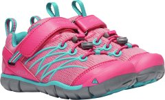 KEEN dívčí outdoorová obuv Chandler Cnx C-Bright Pink/Lake Green US 8 (EU 24)