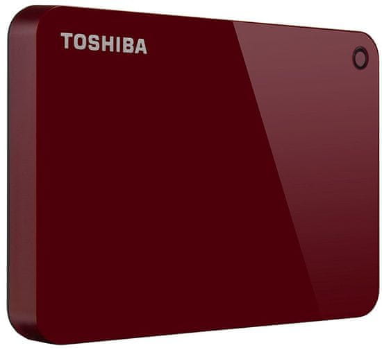 TOSHIBA Canvio Advance - 1TB, červená (HDTC910ER3AA)
