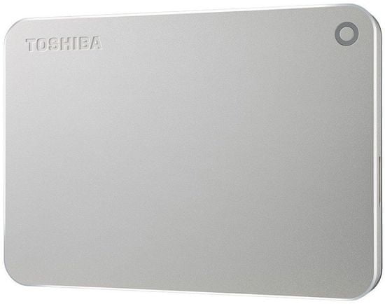 TOSHIBA Canvio Premium - 1TB, metalicky stříbrná (HDTW210ES3AA)